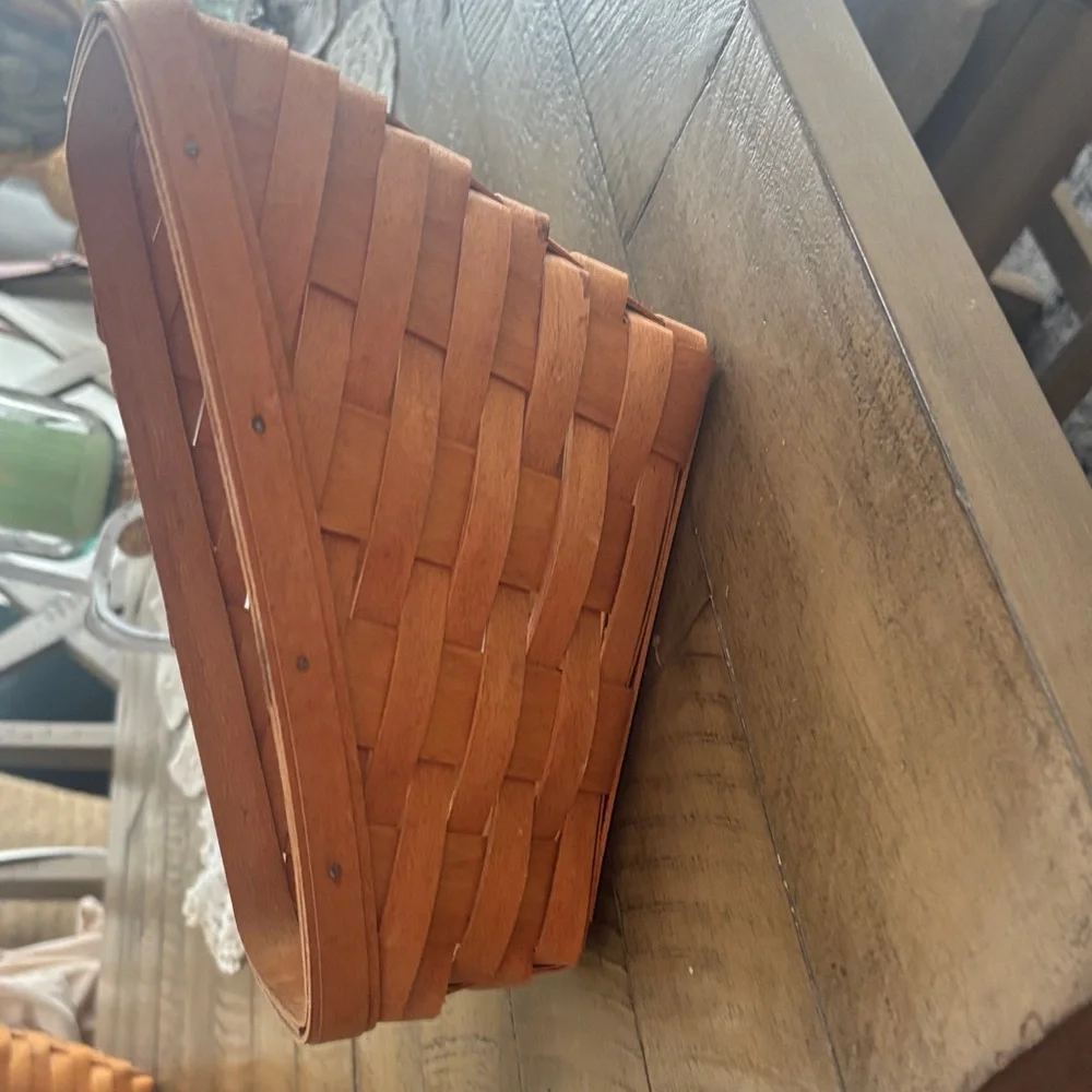 Longaberger Brown Woven Basket